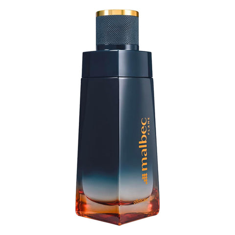 Malbec Flame Eau De Toilette by O Boticário, Cologne For Men, French Oak Barrel-Aged Red Wine & Woody Nerello Grape Scent, 3.4 Ounce Malbec