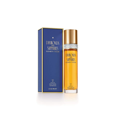 Elizabeth Taylor Women's Perfume, Passion, Eau De Toilette EDT Spray, 2.5 Fl Oz & Diamonds and Sapphires for Women, Eau De Toilette Spray, 3.3 Fl Oz Elizabeth Taylor
