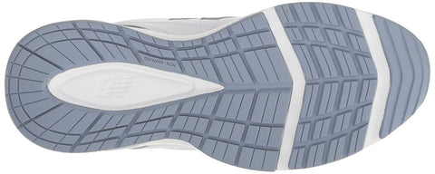 New Balance Women's 608 V5 Cross Trainer, White/Light Blue, 8.5 Wide