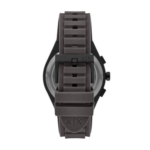 Armani Exchange A|X Men's Sync Chronograph Gray Leather Watch (Model: AX4191)