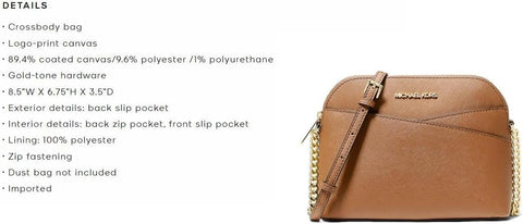 Michael Kors Crossbody, Brown Michael Kors