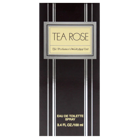 Tea Rose by Perfumers Workshop for Women - 3.4 oz EDT Spray