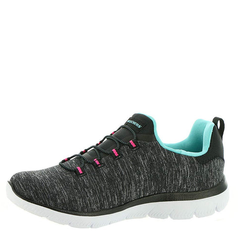 Skechers womens Summits-quick Getaway Sneaker, Black, 7.5 US Skechers