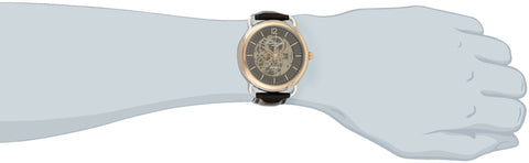 Kenneth Cole New York Men's Quartz Stainless Steel Case Leather Strap Black,(Model:KC8016) Kenneth Cole