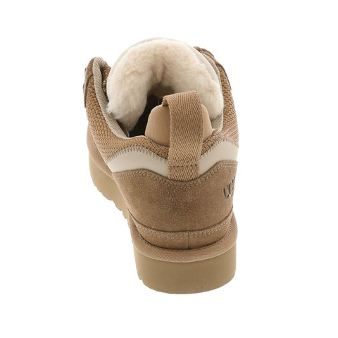 UGG Women's LOWMEL Sneaker, Chestnut, 8