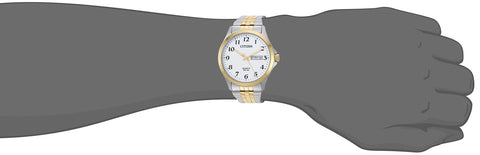 Citizen Quartz Mens Watch, Stainless Steel, Classic, Two-Tone (Model: BF5004-93A) Citizen