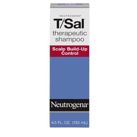 Neutrogena T/Sal Therapeutic Scalp Shampoo for Scalp Build-Up Control with 3% Salicylic Acid, Scalp Treatment for Dandruff, Scalp Psoriasis & Seborrheic Dermatitis Relief, 4.5 fl. oz Neutrogena