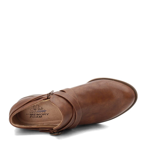 LifeStride Women's ADLEY Boot, whiskey, 9 W US