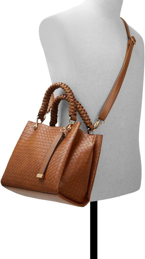 ALDO Women's Gloadithh Tote Bag, Cognac