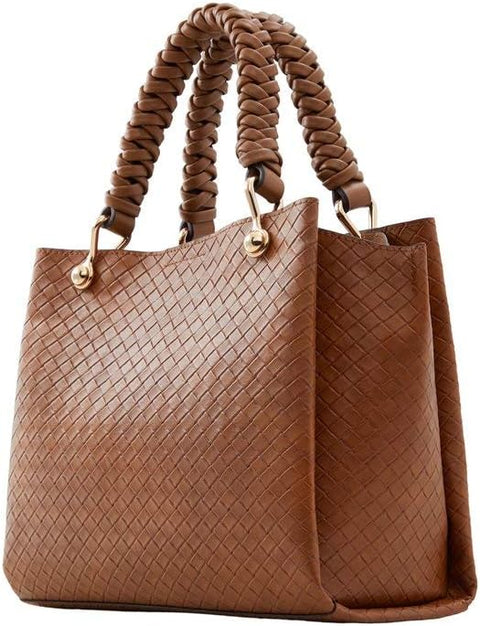 ALDO Women's Gloadithh Tote Bag, Cognac