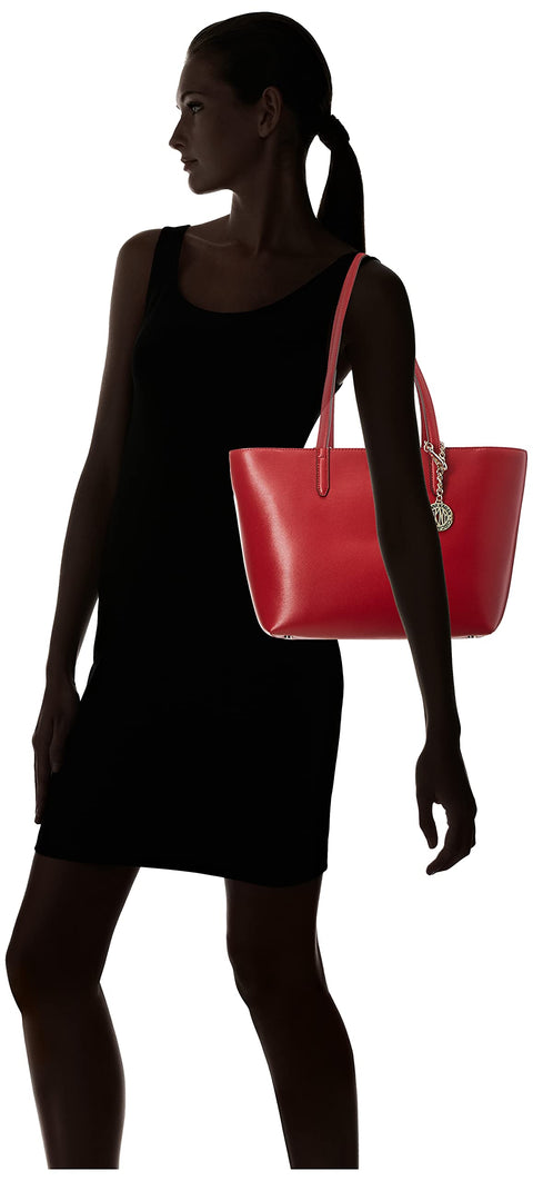 DKNY womens Dkny Bryant Md Tote, Bright Red, One Size US DKNY