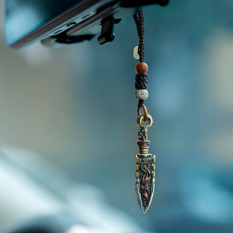 COPPERTIST.WU Arrowhead Capsule Pendant 2.0 Necklace for Men Women - Historical Replica Jewelry with Storage Function (Brass)