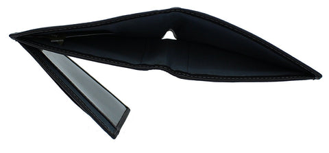 Timberland Men's Wellington Leather Rfid Bifold Commuter Security Wallet, Black, One Size