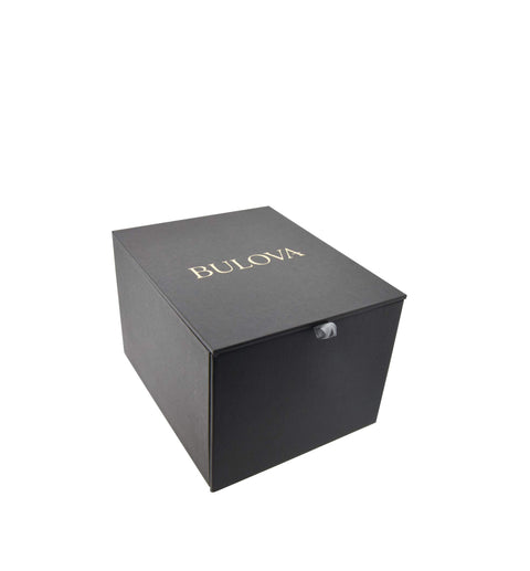 Bulova Ladies' Classic Diamond Two-Tone Stainless Steel 3-Hand Quartz Watch,White Dial Style: 98P209 Bulova