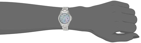 Citizen Quartz Womens Watch, Stainless Steel, Crystal, Silver-Tone (Model: EU6080-58D) Citizen