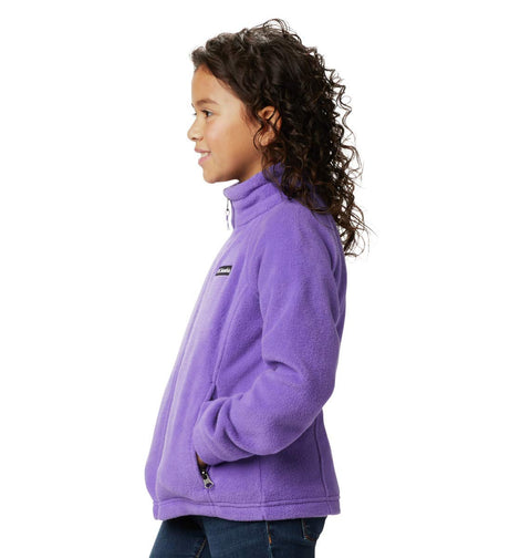 Columbia Baby Girls Benton Springs Fleece Jacket, Grape Gum, Small