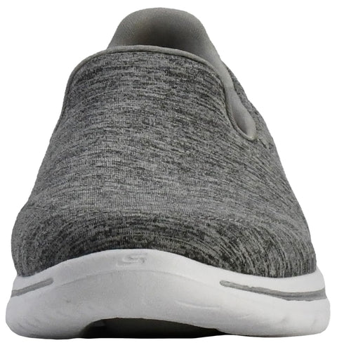 Skechers Women's Go Walk 5 Honor Sneaker, Grey, 9 Wide