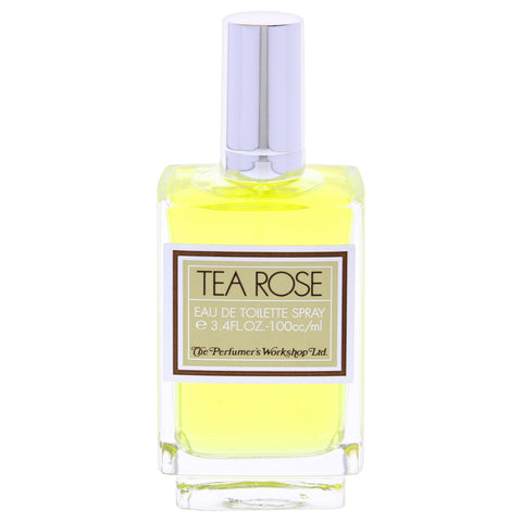 Tea Rose by Perfumers Workshop for Women - 3.4 oz EDT Spray