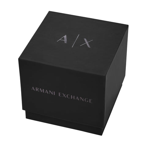 Armani Exchange A|X Men's Sync Chronograph Gray Leather Watch (Model: AX4191)