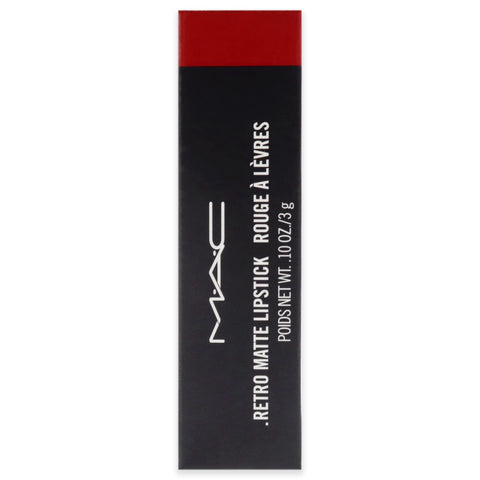 MAC Retro Matte Lipstick Ruby Woo, 1 Count, Multicolor, 0.10 Ounce