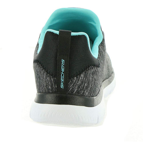 Skechers womens Summits-quick Getaway Sneaker, Black, 7.5 US Skechers