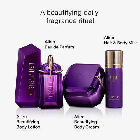 Mugler Alien Hair & Body Mist - Floral, Jasmine & Amber Women's Perfume - 3.3 Fl Oz Mugler
