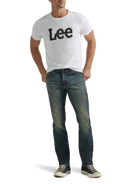 Lee Men's Extreme Motion Regular Straight Jean Maverick 36W x 32L