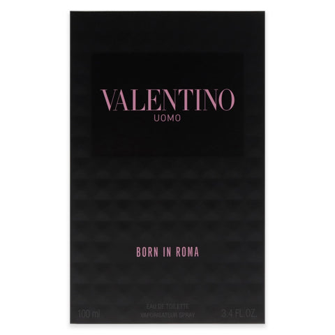 Valentino Uomo Born In Roma for Men 3.4 oz Eau de Toilette Spray Valentino