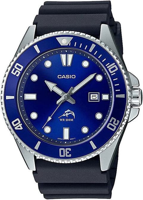 Casio MDV-106 Series Men's Watch, Diver Watch, Overseas Model, Blue MDV-106B-2AV, Waterproof CASIO(カシオ)