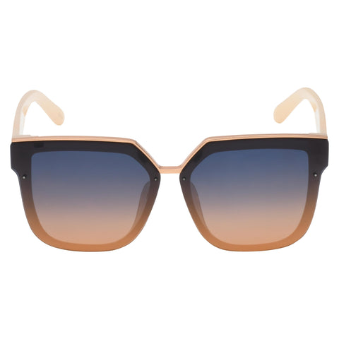 Jessica Simpson Women's J6214 Oversized Cat Eye Square Sunglasses with UV400 Protection - Glamorous Sunglasses for Women, 67mm Jessica Simpson