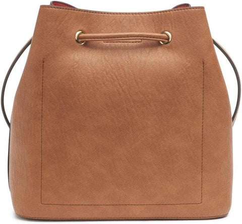 Calvin Klein Gabrianna Novelty Bucket Shoulder Bag, Caramel