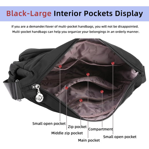 MINTEGRA Women Shoulder Handbag Roomy Multiple Pockets Bag Ladies Crossbody Purse Fashion Tote Top Handle Satchel MINTEGRA