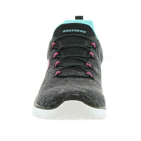 Skechers womens Summits-quick Getaway Sneaker, Black, 7.5 US Skechers