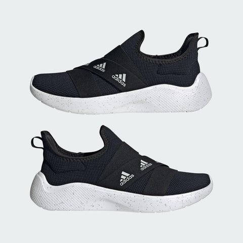 adidas Women's Puremotion Adapt Sportswear Sneaker, Core Black/Grey/White, 8 adidas