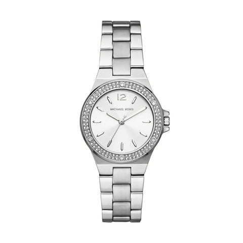 Michael Kors Lennox Three-Hand Silver-Tone Stainless Steel Women's Watch (Model: MK7280) Michael Kors