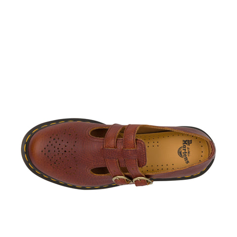 Dr. Martens Women's 8065 Mary Jane Flat, Cashew Ambassador, 8