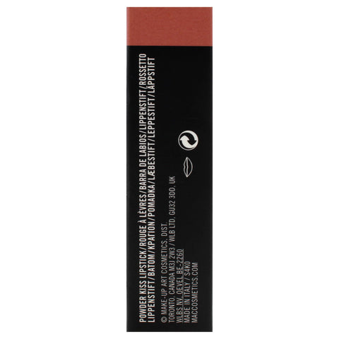 MAC Powder Kiss Lipstick - Ted for Women - 0.1 oz Lipstick MAC