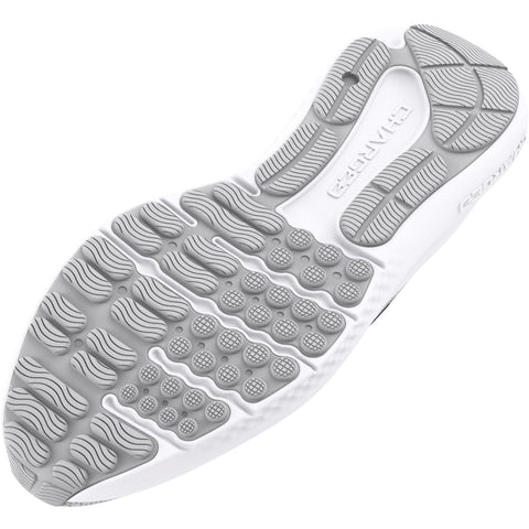 Under Armour Men's Charged Surge 4, (100) White/Halo Gray/Black, 9.5, US