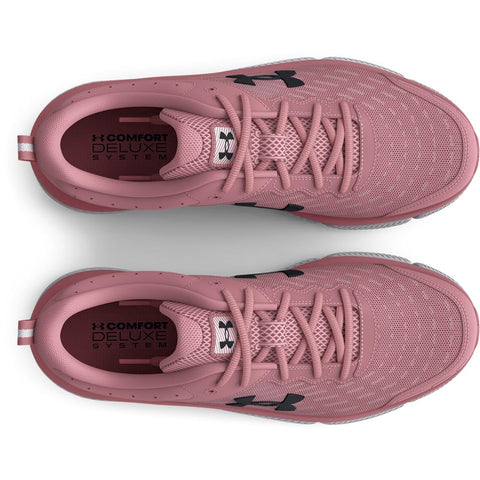 Under Armour Women's Charged Assert 10, (600) Pink Elixir/Pink Elixir/Black, 8, US