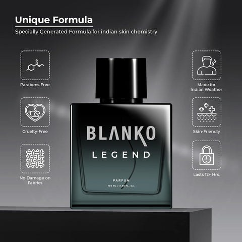 Generic B-LAN'K.O by KING Legend TLT Parfum 100ml | Luxury Perfume for Date Nights | Longest Lasting Mens Perfume with Time Lock Technology RAWSHANS