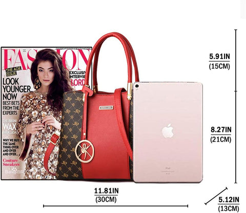 KURGOOL Women Purses and Handbags Top Handle Satchel Shoulder Bags Messenger Tote Bag for Ladie KURGOOL