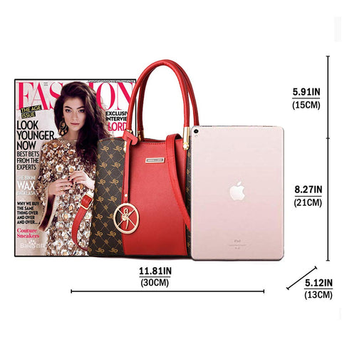 KURGOOL Women Purses and Handbags Top Handle Satchel Shoulder Bags Messenger Tote Bag for Ladie KURGOOL