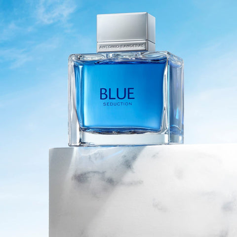 Antonio Banderas Perfumes - Blue Seduction - Eau de toilette for Men - Long Lasting - Fresh and Casual Fragance - Ideal for Day Wear - 6.7 Fl. Oz BANDERAS