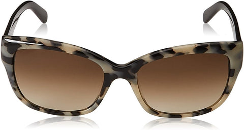 Kate Spade New York Women's Johanna Rectangular Sunglasses, Havana Black, 27 mm Kate Spade New York