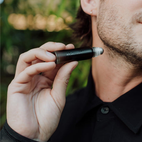 RawChemistry Midnight Pheromone Infused Cologne for Men Roll-On I Men's Cologne with Pheromones I Fragrances for Men RawChemistry
