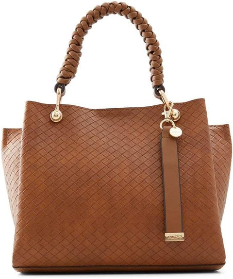 ALDO Women's Gloadithh Tote Bag, Cognac