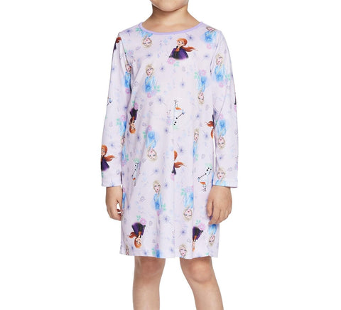 Disney Girls' Frozen 2 3-Pack Nightgown, FROZEN MAGIC 2, 4