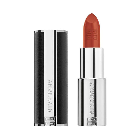 Givenchy Le Rouge Interdit Intense Silk Lipstick - 332 Rouge Safran for Women - 0.12oz Lipstick (Refillable) Givenchy
