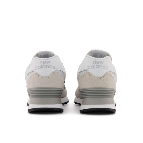 New Balance Women's 574 Core Sneaker, Nimbus Cloud/White, 8