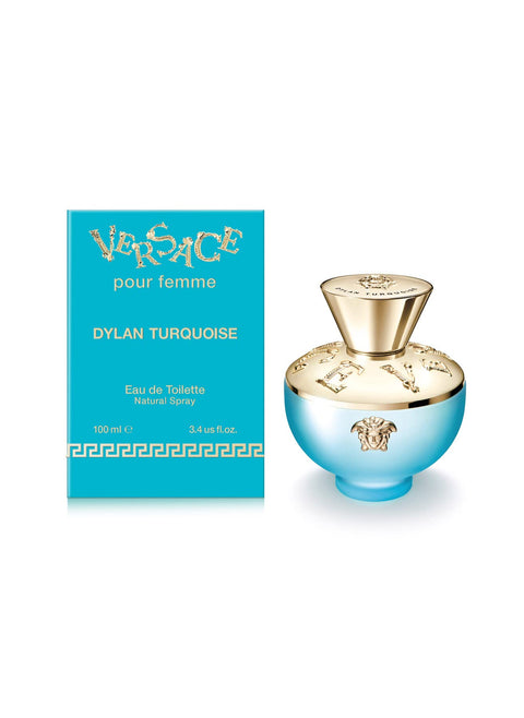 Versace Dylan Turquoise Pour Femme 3.4 oz Eau de Toilette Spay Versace